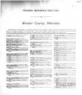 Directory 001, Wheeler County 1917